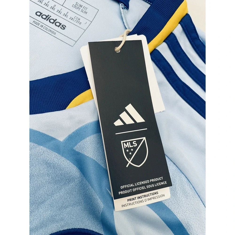 NEW Atlanta United Giorgos Giakoumakis Adidas 2024-25 Away Jersey 3XL Blue